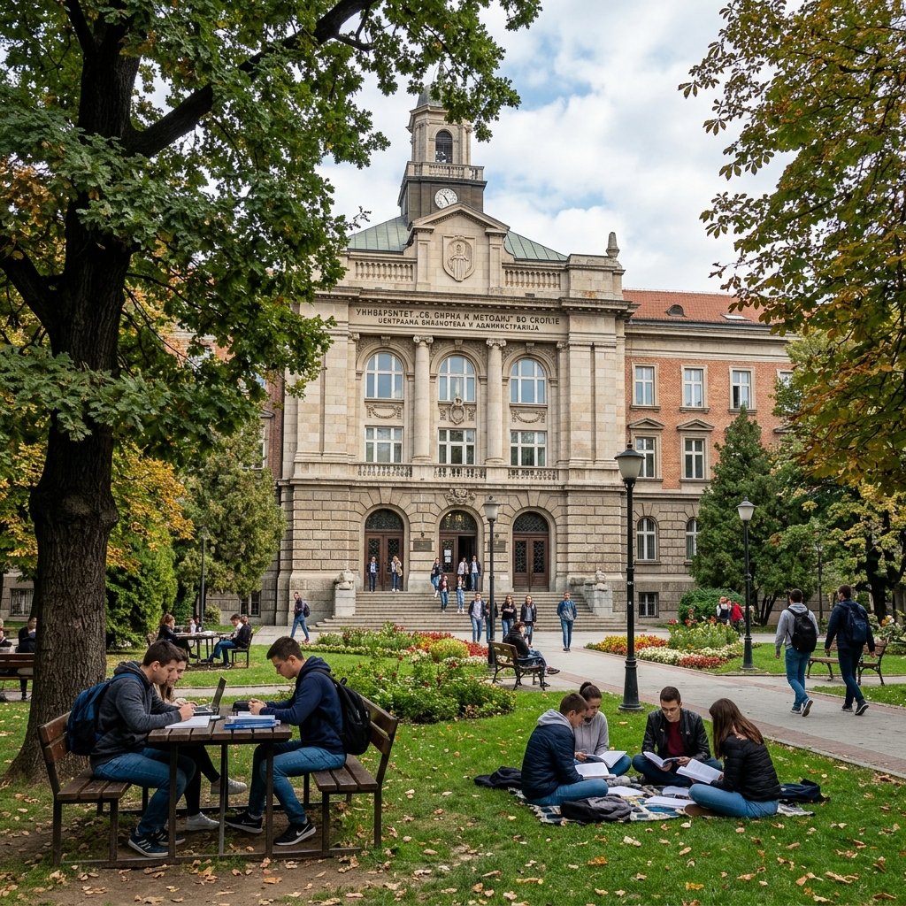 Kiril Metodi Üniversitesi Bina